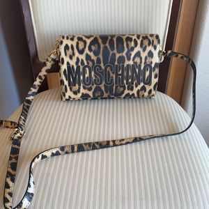 Moschino Leopard Crossbody